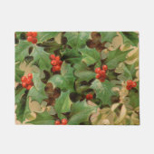 Holly Tree Kerstvakantie Vintage Deurmat (Voorkant)