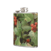 Holly Tree Kerstvakantie Vintage Heupfles (Links)