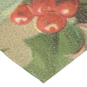 Holly Tree Kerstvakantie Vintage Korte Tafelloper (Hoek)