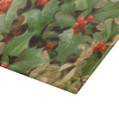 Holly Tree Kerstvakantie Vintage Snijplank (Hoek)