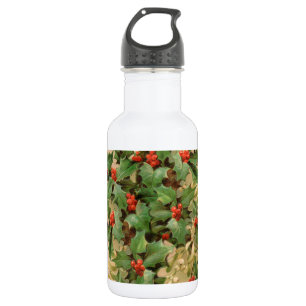 Holly Tree Kerstvakantie Vintage Waterfles