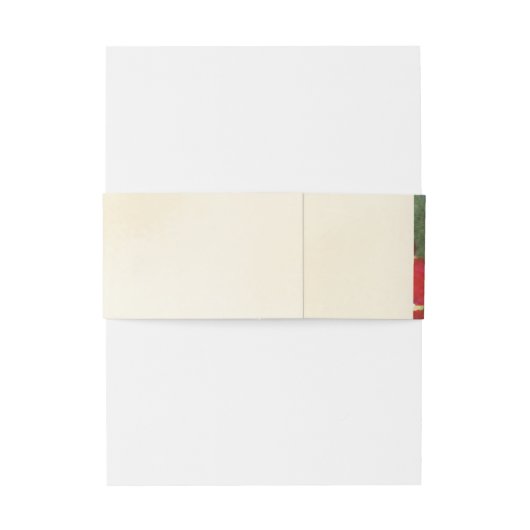 Holly Uitnodigingen Wikkel (Achterkant Voorbeeld)