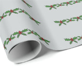 Holly-vakantie Cadeaupapier (Rol Hoek)