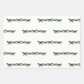 Holly-vakantie Inpakpapier Vel (Voorkant)