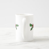 Holly-vakantie Porselein Kop (Achterkant)