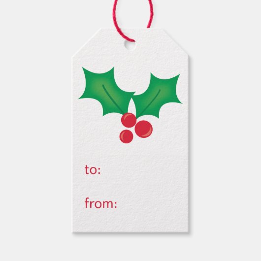 Holly Van Voor Cadeaulabel (Voorkant)