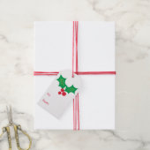Holly Van Voor Cadeaulabel (Met Touw)