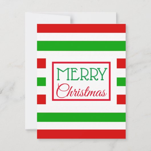 Holly verlaat de uitnodiging voor het kerstdiner (Achterkant)