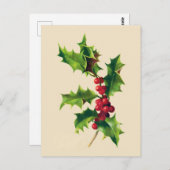   Holly-vestiging Briefkaart (Voorkant / Achterkant)