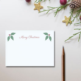 Holly & Vrolijk Kerstfeest Post-it® Notes