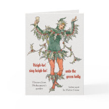 Holly Walter Crane Bloemen uit Shakespeare CC0969