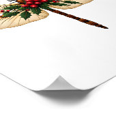 Holly Winged Dragonfly Poster (Hoek)