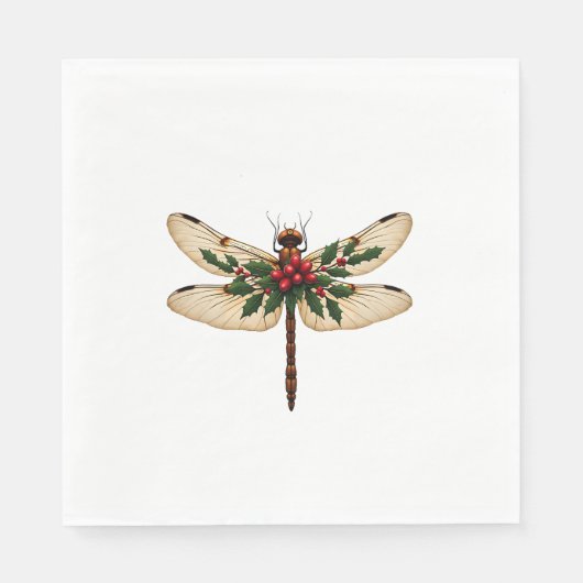 Holly Winged Dragonfly Servet (Voorkant)