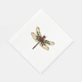 Holly Winged Dragonfly Servet (Hoek)