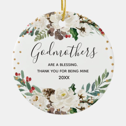 Holly Winter Godmothers zijn een  ornament (Voorkant)