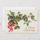 Holly Winterberry Red Ribbon (Voorkant)