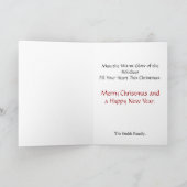 Holly Woman - Vintage-kerstkaart Feestdagen Kaart (Binnen)