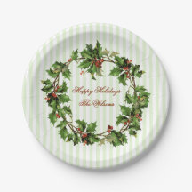 Holly Wreath  Kerstmis