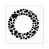 Holly Wreath Stamp Rubberstempel (Afrduk)