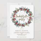 holly wreatwinter bachelorette party nodigt uit kaart (Voorkant)
