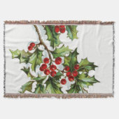 HollyBerries_001 Deken (Voorkant)