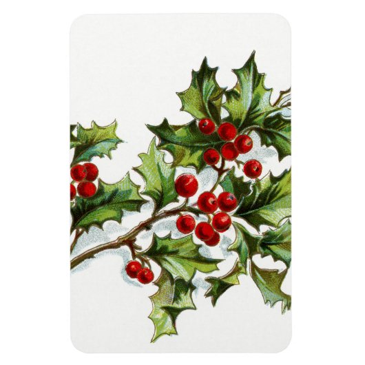 HollyBerries 001 Magneet (Verticaal)