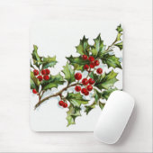 HollyBerries 001 Muismat (Met muis)