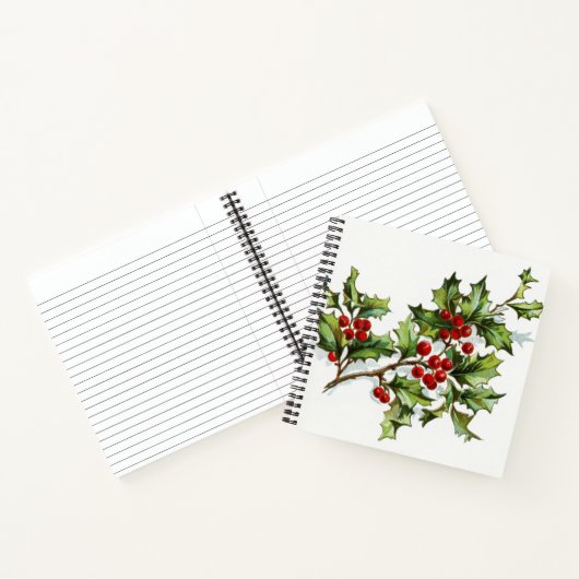 HollyBerries 001 Notitieboek (Binnen)