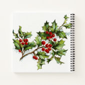 HollyBerries 001 Notitieboek (Achterkant)