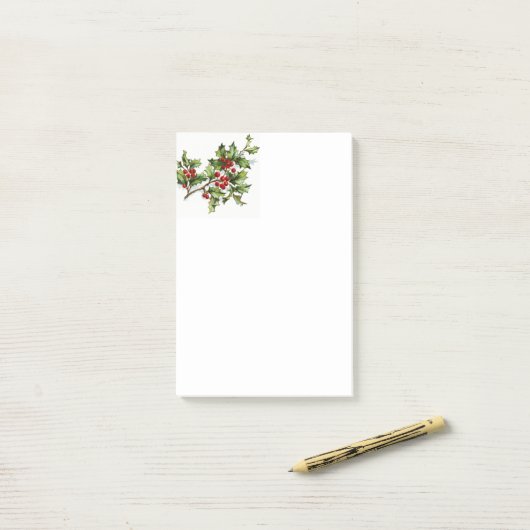 HollyBerries_001 Post-it® Notes (Op bureau)