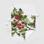 HollyBerries 002 Golfhanddoek (Insitu)