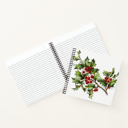 HollyBerries 002 Notitieboek (Binnen)