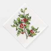 HollyBerries 002 Servet (Hoek)