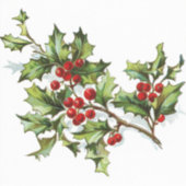 HollyBerries 002 Sticker (Voorkant)