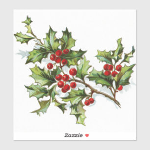 HollyBerries 002 Sticker
