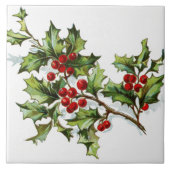 HollyBerries 002 Tegeltje (Voorkant)