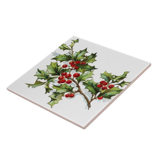 HollyBerries 002 Tegeltje (Zijkant)