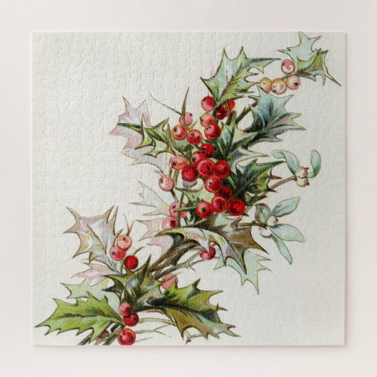 HollyBerries 003 Legpuzzel (Verticaal)