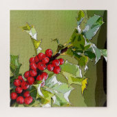 HollyBerries 005 Legpuzzel (Horizontaal)