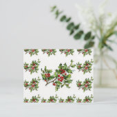 HollyBerries Briefkaart (Staand voorkant)