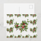 HollyBerries Briefkaart (Voorkant / Achterkant)