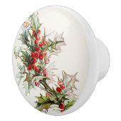 HollyBerries Keramische Knop (Rechts)