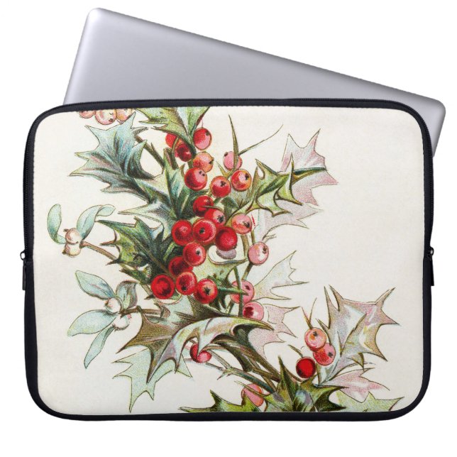HollyBerries Laptop Sleeve (Voorkant)