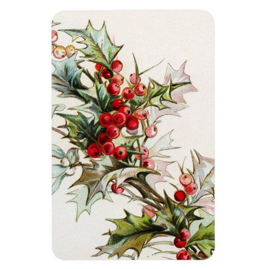 HollyBerries Magneet (Verticaal)