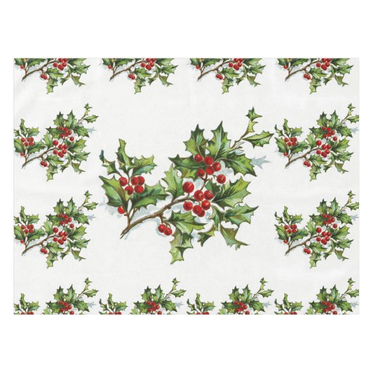 HollyBerries Tafelkleed (Voorkant (Horizontaal))