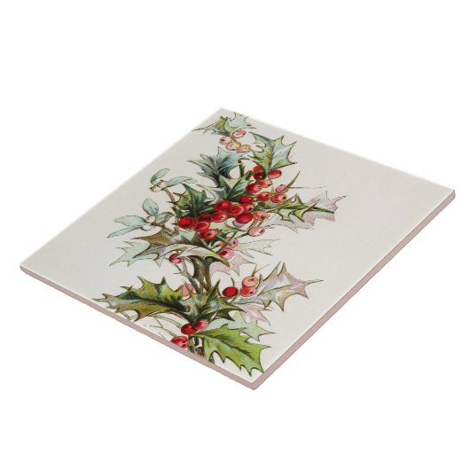 HollyBerries Tegeltje (Zijkant)