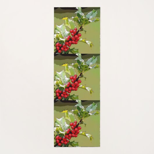 HollyBerries Yogamat (Achterkant)