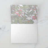 Hollyberry Bedankkaart (Binnen)