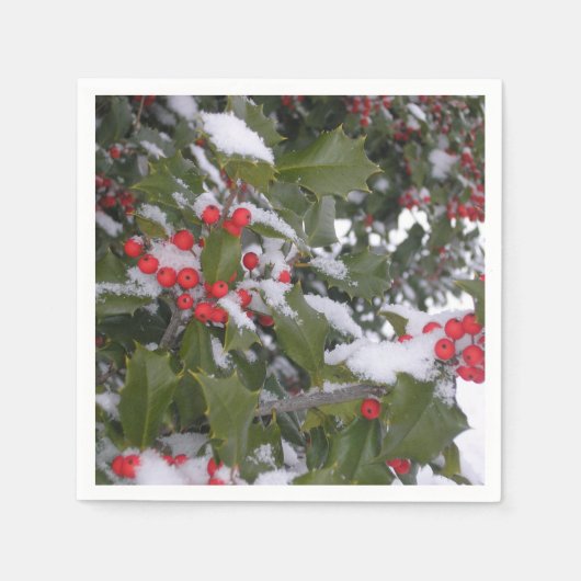 "Hollyberry!" Servet (Voorkant)