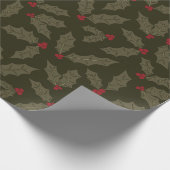 Hollyberry Sprinkles Cadeaupapier (Hoek)